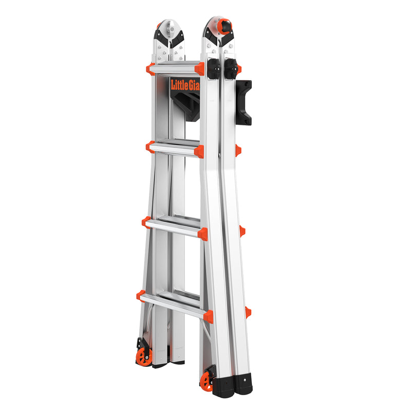 Little Giant Plastic Polymer Black Ladder Wall Rack