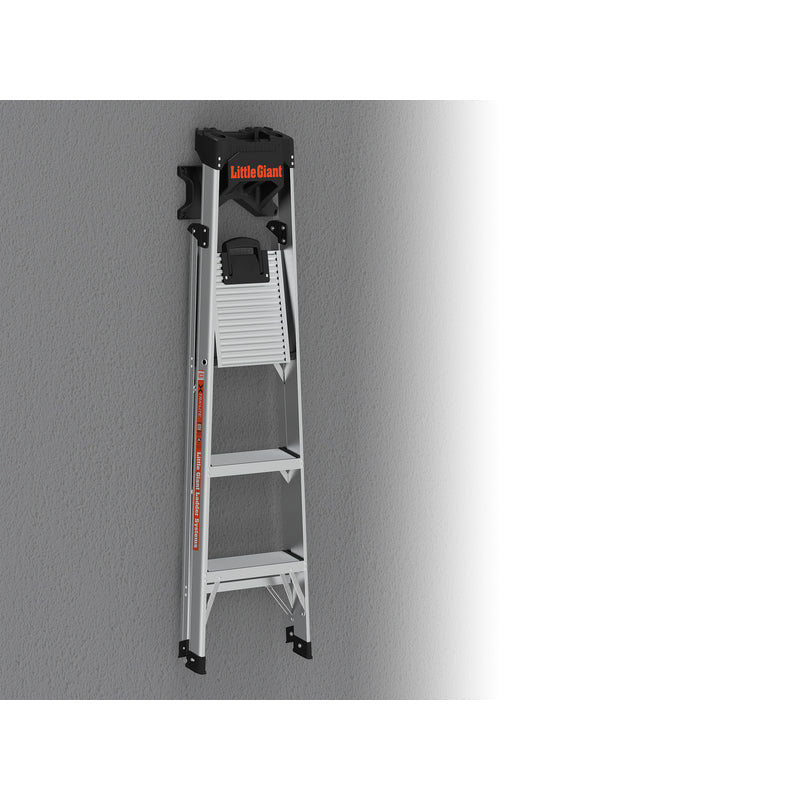 Little Giant Plastic Polymer Black Ladder Wall Rack