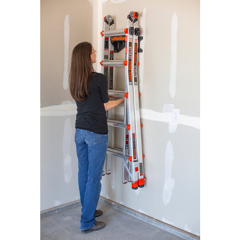 Little Giant Plastic Polymer Black Ladder Wall Rack