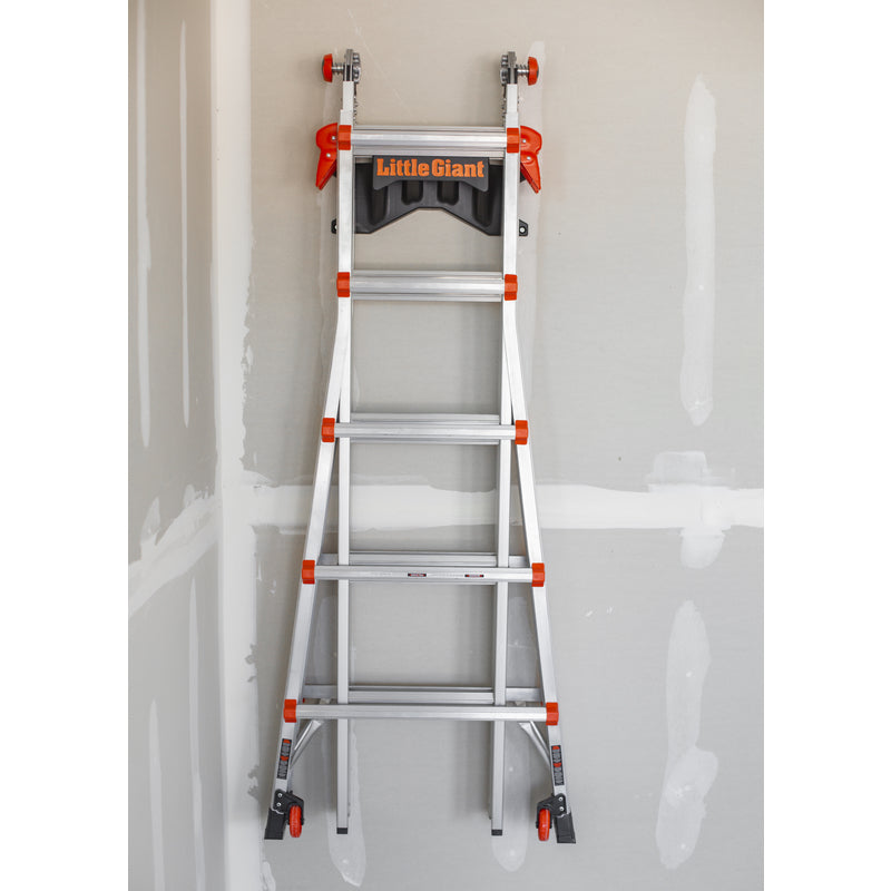 Little Giant Plastic Polymer Black Ladder Wall Rack