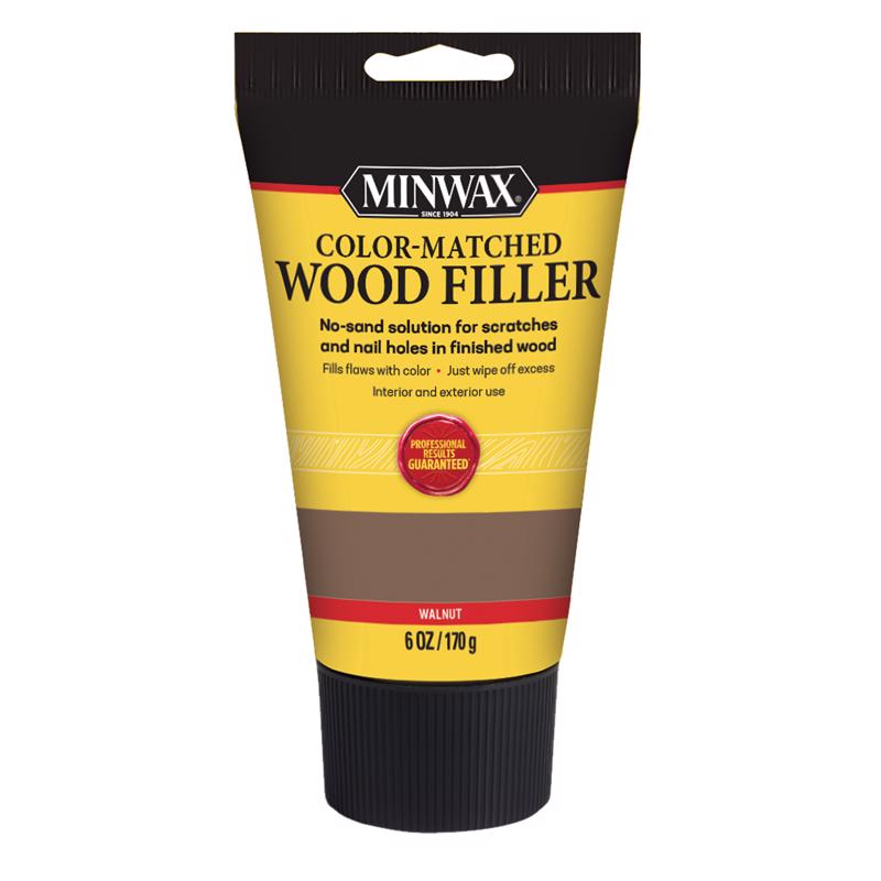 Minwax Color-Matched Walnut Wood Filler 6 oz