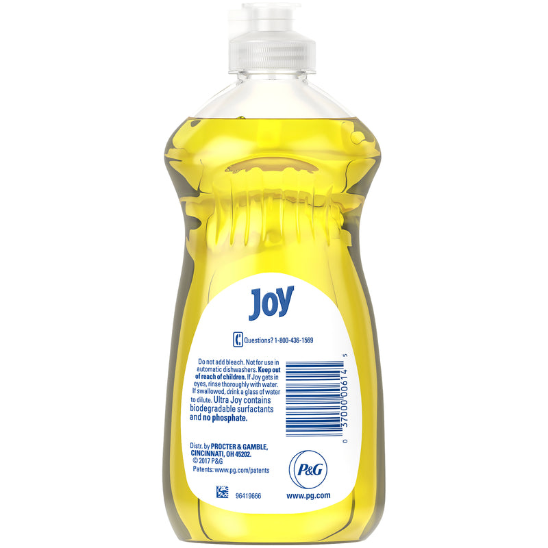 Joy Ultra Lemon Scent Liquid Dish Soap 12.6 oz