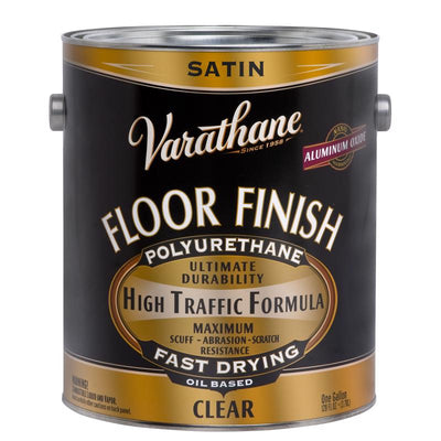 Varathane Satin Clear Oil-Based Floor Finish 1 gal