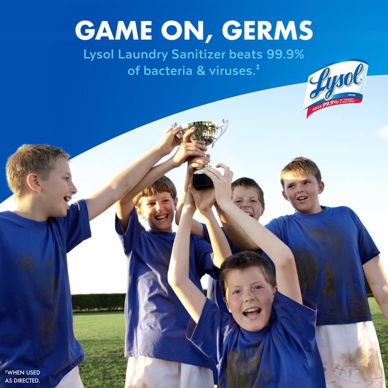 Lysol Crisp Linen Scent Fabric Sanitizer Liquid 41 oz