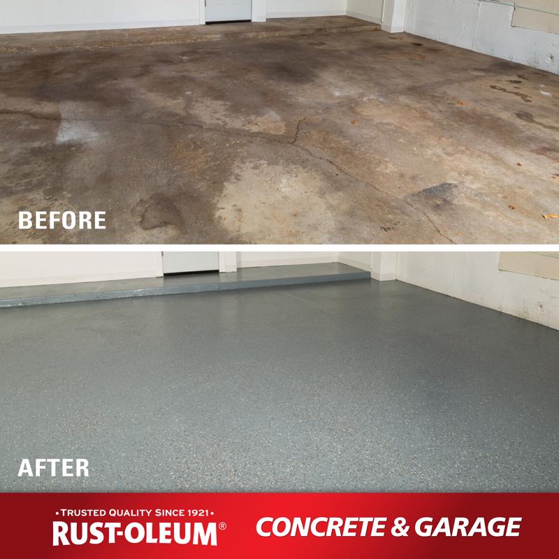 Rust-Oleum Concrete & Garage Gloss Clear Floor Paint 1 gal