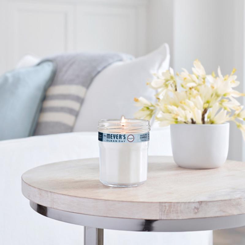 Mrs. Meyer's Clean Day White Snowdrop Scent Soy Candle 7.2 oz