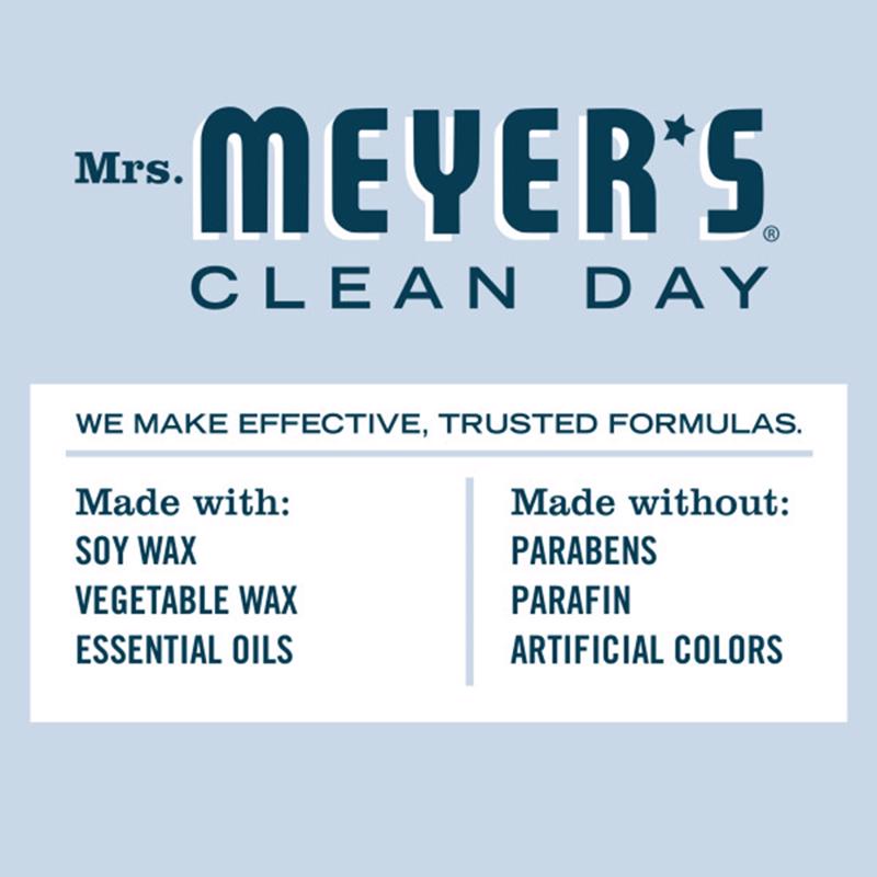 Mrs. Meyer's Clean Day White Snowdrop Scent Soy Candle 7.2 oz