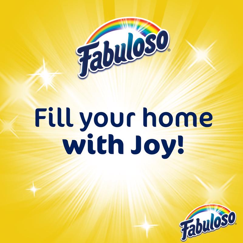Fabuloso Lemon Scent All Purpose Cleaner Liquid 128 oz