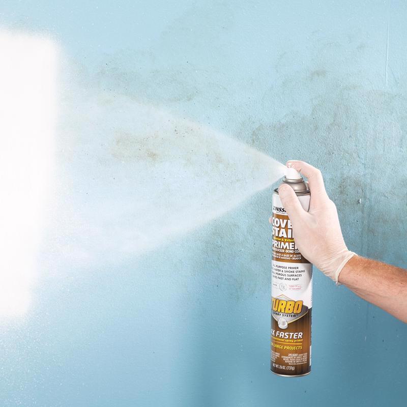 Zinsser CoverStain White Flat/Matte Solvent-Based Alkyd Primer 26 oz