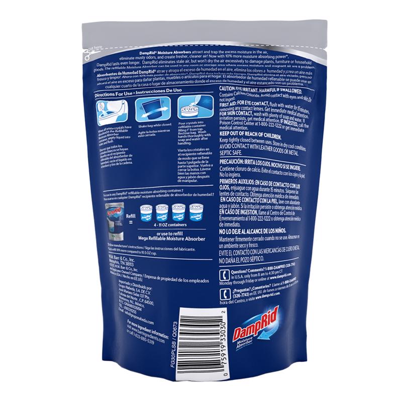 DampRid Moisture Absorber Refill Pure Linen Scent 44 oz