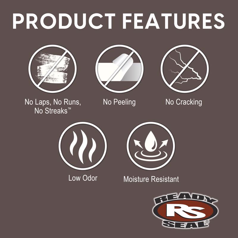 Ready Seal Goof Proof Semi-Transparent Flat Clear Oil-Based Penetrating Wood Stain/Sealer 1 gal