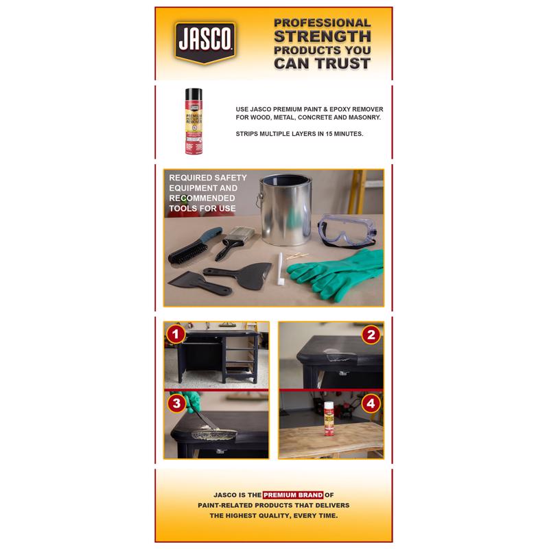 Jasco Premium Paint & Epoxy Remover 16 oz