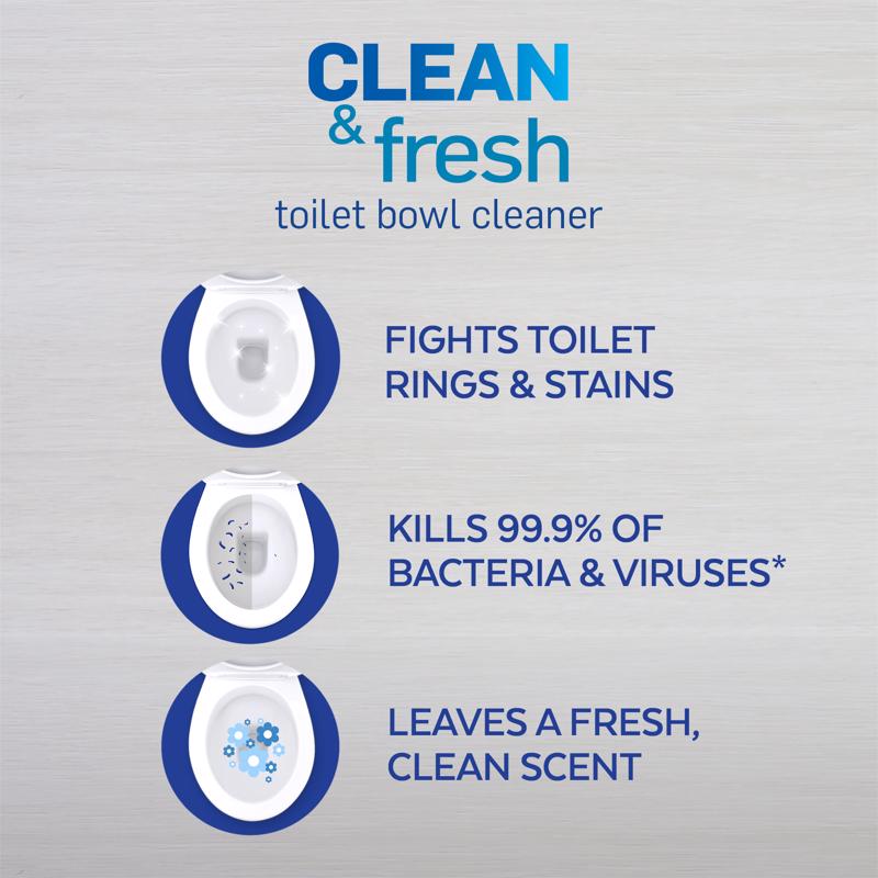 Lysol Ocean Fresh Scent Toilet Bowl Cleaner 24 oz Liquid
