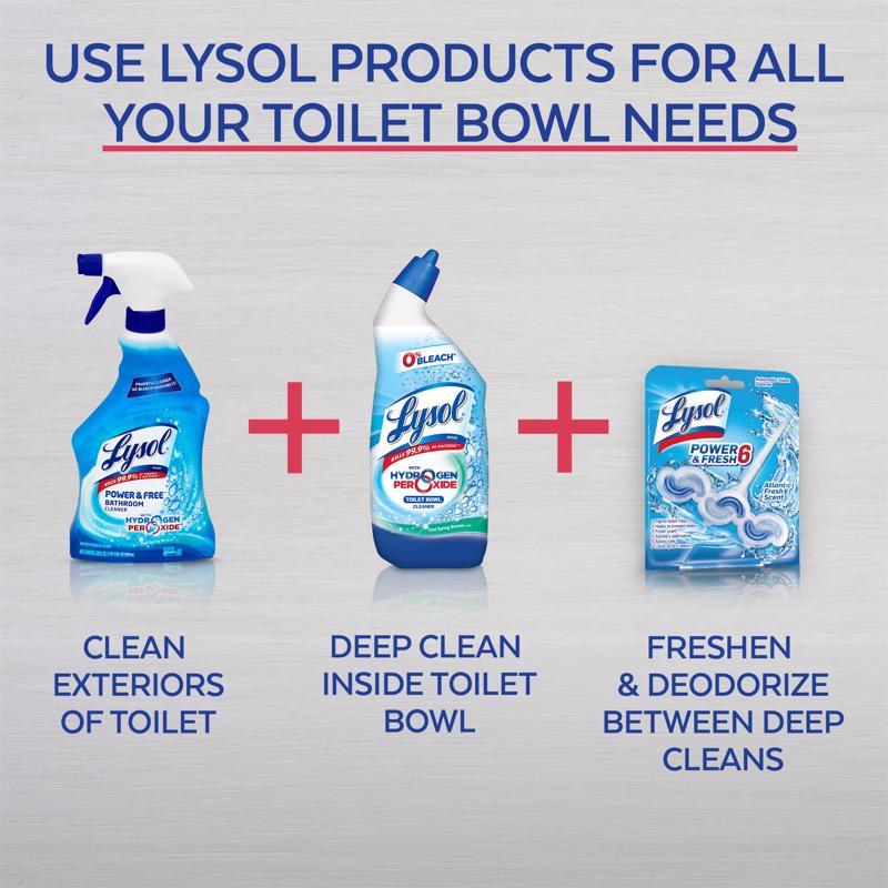 Lysol Ocean Fresh Scent Toilet Bowl Cleaner 24 oz Liquid
