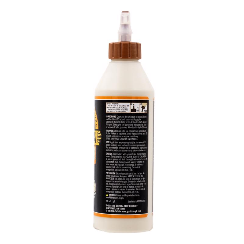 Gorilla Extra Strength Natural Wood Glue 18 oz