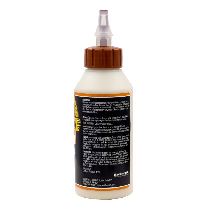 Gorilla Extra Strength Natural Wood Glue 8 oz