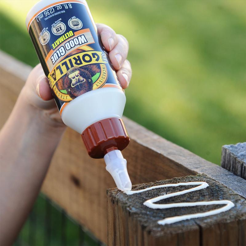 Gorilla Extra Strength Natural Wood Glue 8 oz