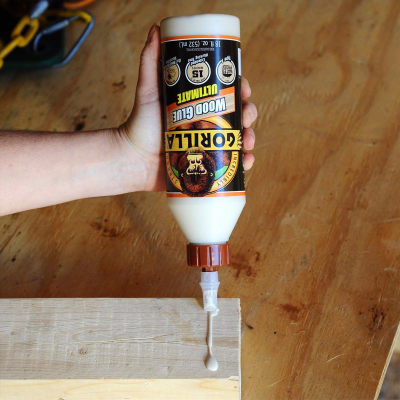 Gorilla Extra Strength Natural Wood Glue 8 oz