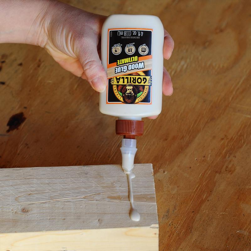 Gorilla Extra Strength Natural Wood Glue 4 oz