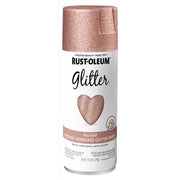 Rust-Oleum Specialty Glitter Rose Gold Spray Paint 10.25 oz