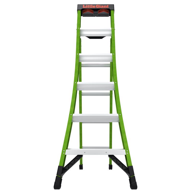 Little Giant King Kombo Professional 2.0 10 ft. H Fiberglass Telescoping Multi-Position Ladder Type