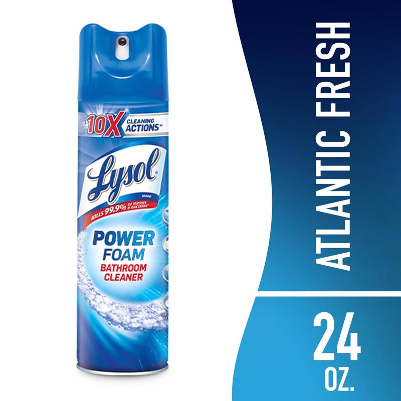 Lysol Fresh Scent Bathroom Cleaner 24 oz Foam