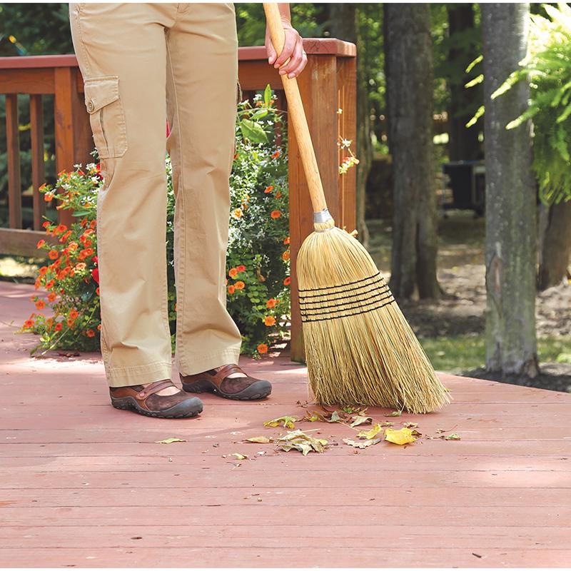 Harper 12 in. W Stiff Corn Broom