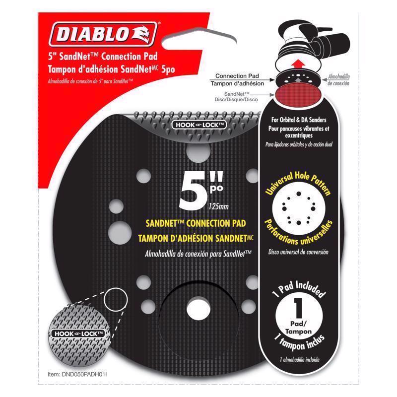 Diablo SandNet 5 in. Ceramic Hook and Lock Connection Pad Ultra Fine