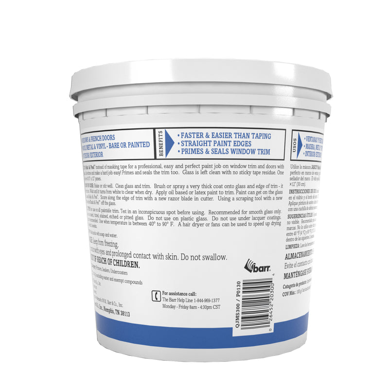 Jasco Mask & Peel 1 qt L White Super Strength Liquid Masking Tape