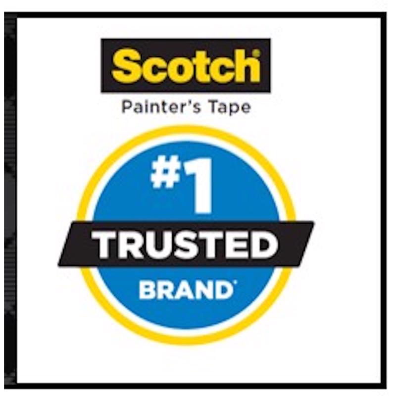 Scotch 1.41 in. W X 60.1 yd L Orange Strong Strength Masking Tape