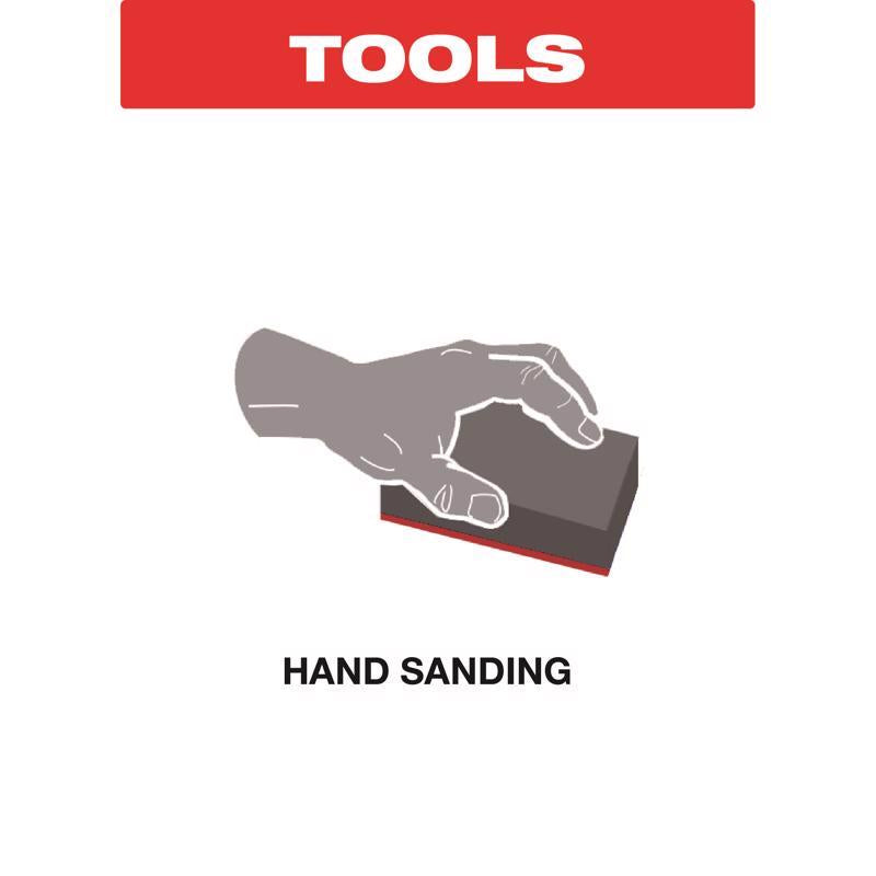 Diablo 4 in. L X 2-1/2 in. W X 1 in. 100 Grit Fine Dual Edge Sanding Sponge