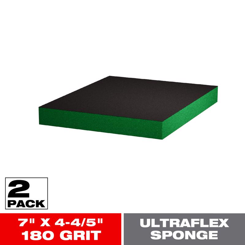 Diablo ULTRAflex 7 in. L X 4-4/5 in. W 180 Grit Ultra Fine Block Sanding Sponge