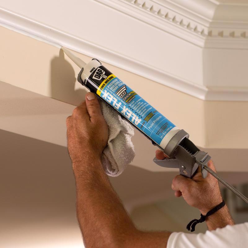 DAP Alex Flex Antique White Acrylic Latex Interior Molding and Trim Sealant 10.1 oz
