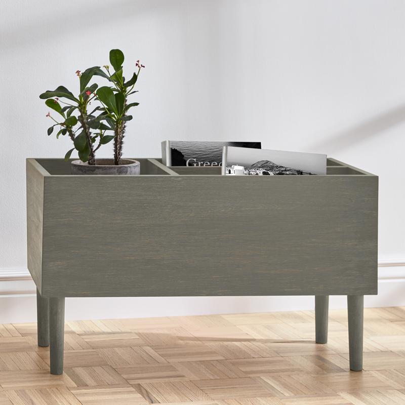 Minwax PolyShades Semi-Transparent Satin Slate Oil-Based Stain/Polyurethane Finish 1/2 pt
