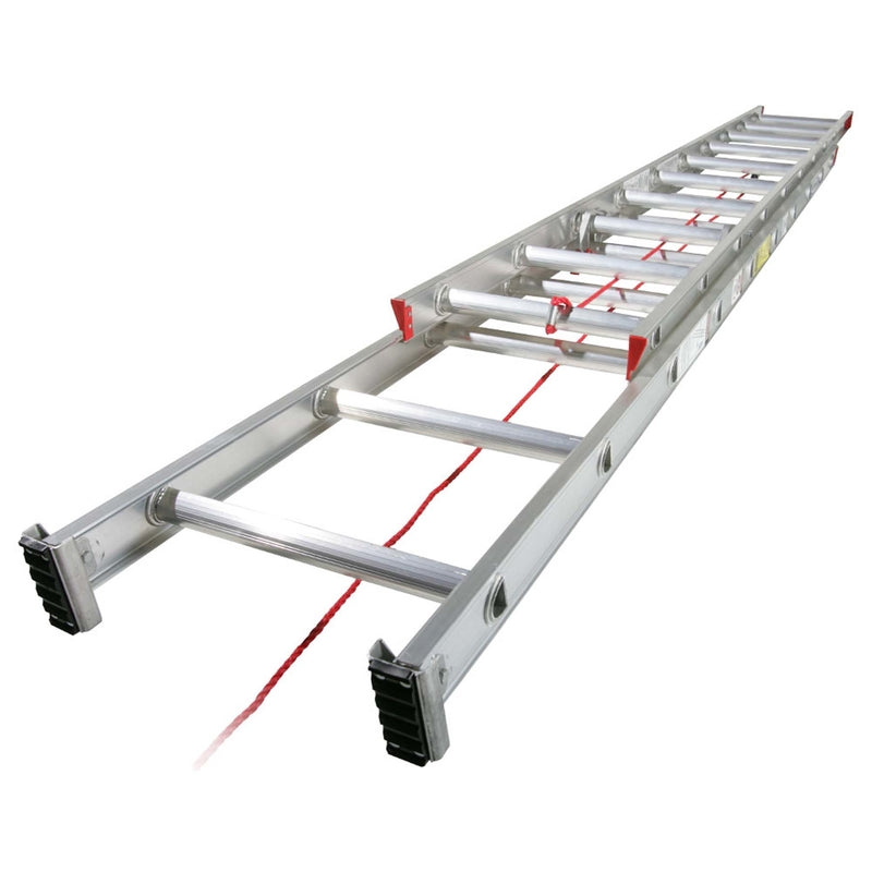 Werner 28 ft. H Aluminum Extension Ladder Type III 200 lb. capacity