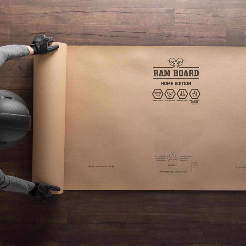 Ram Board Home Edition Builder's Floor Paper 36 in. W X 50 ft. L Paper Beige