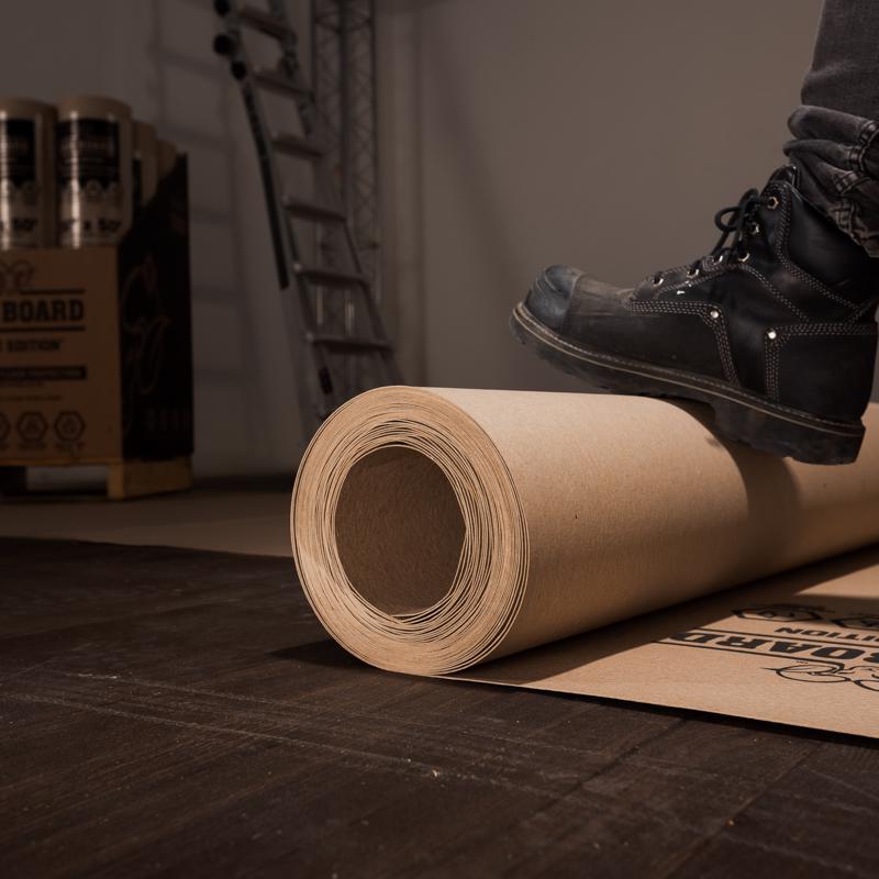 Ram Board Home Edition Builder's Floor Paper 36 in. W X 50 ft. L Paper Beige