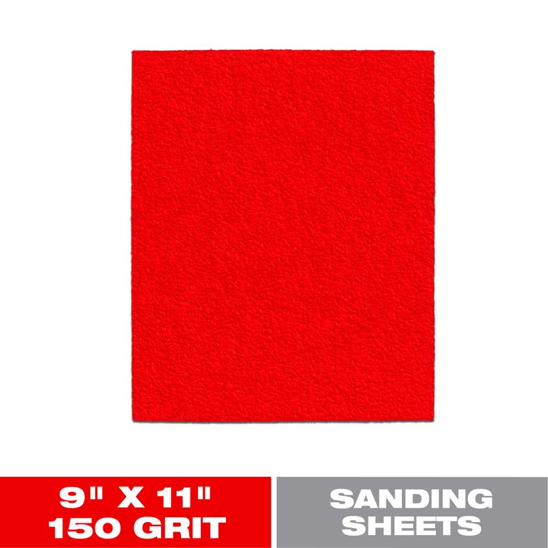 Diablo 11 in. L X 9 in. W Aluminum Oxide 150 Grit Fine Sanding Sheet