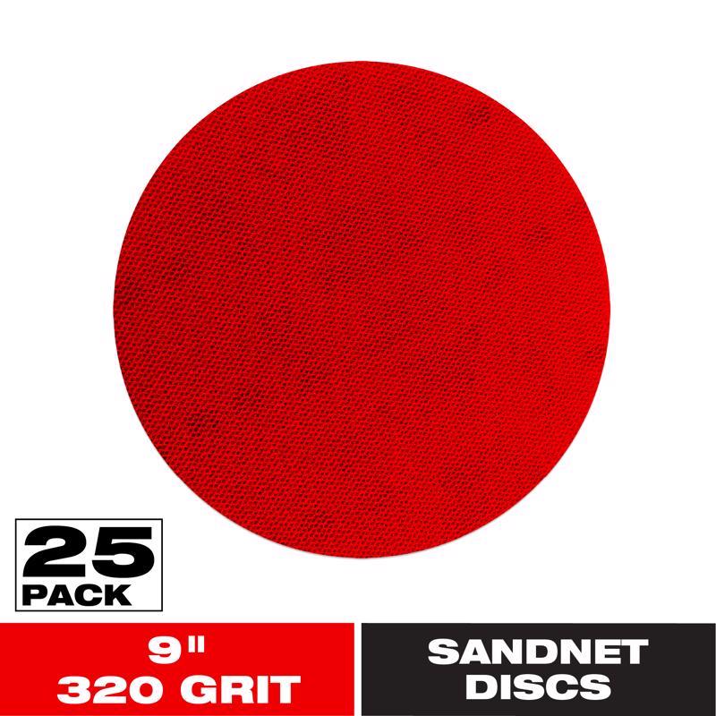Diablo SandNet 9 in. L X 9 in. W Ceramic 320 Grit Ultra Fine Drywall Sand Pad