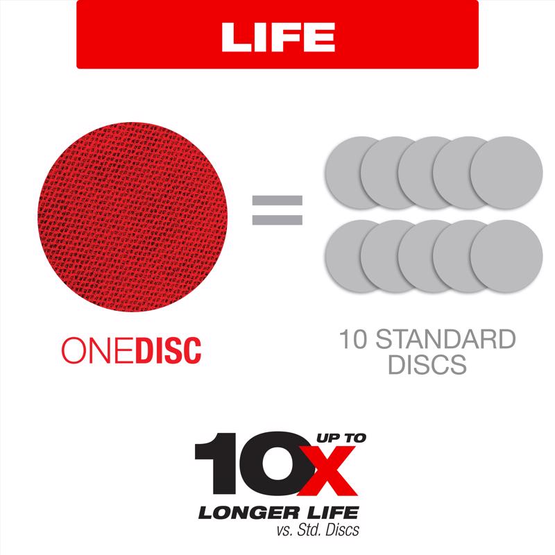 Diablo SandNet 9 in. L X 9 in. W Ceramic 100 Grit Medium Drywall Sand Pad