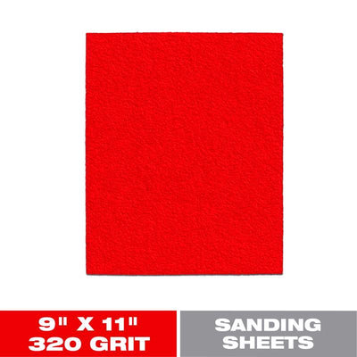 Diablo 11 in. L X 9 in. W Aluminum Oxide 320 Grit Ultra Fine Sanding Sheet