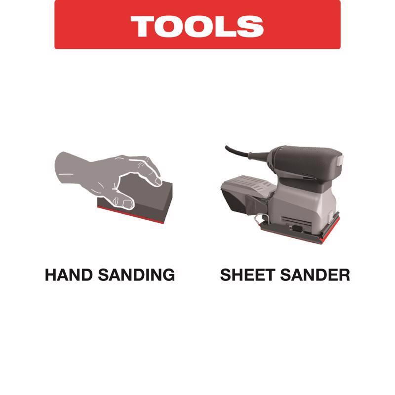 Diablo 11 in. L X 9 in. W Aluminum Oxide 320 Grit Ultra Fine Sanding Sheet