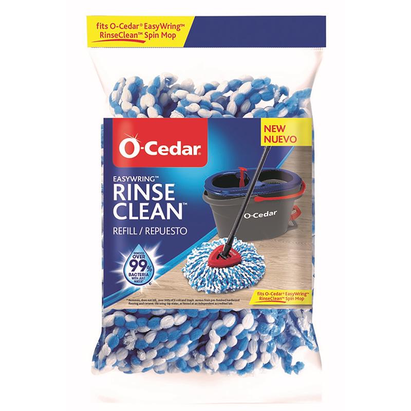 O-Cedar Easy Wring Rinse Clean 2 in. Wet Microfiber Mop Replacement