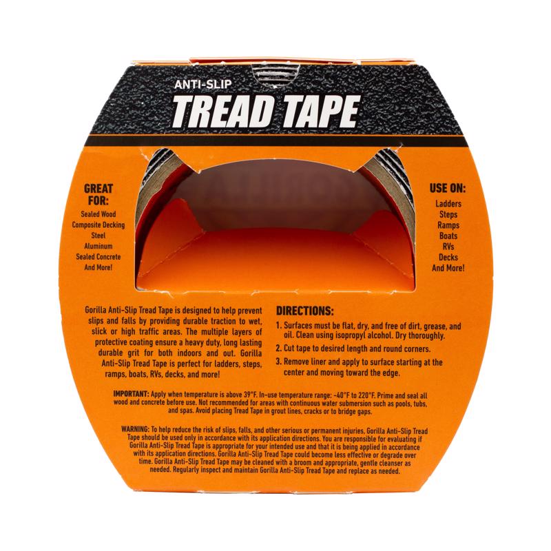 Gorilla High Strength Black Tape 10 ft.