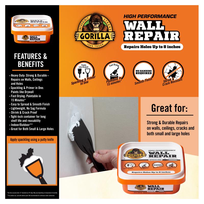 Gorilla Wall Repair Wall Repair Kit