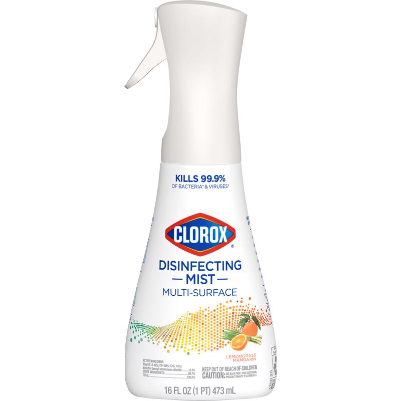 Clorox Lemongrass Mandarin Scent Disinfectant Cleaner 16 oz