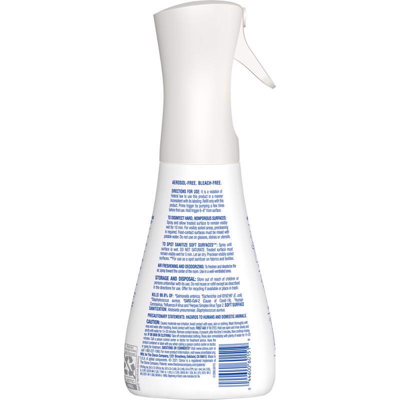 Clorox Lemongrass Mandarin Scent Disinfectant Cleaner 16 oz