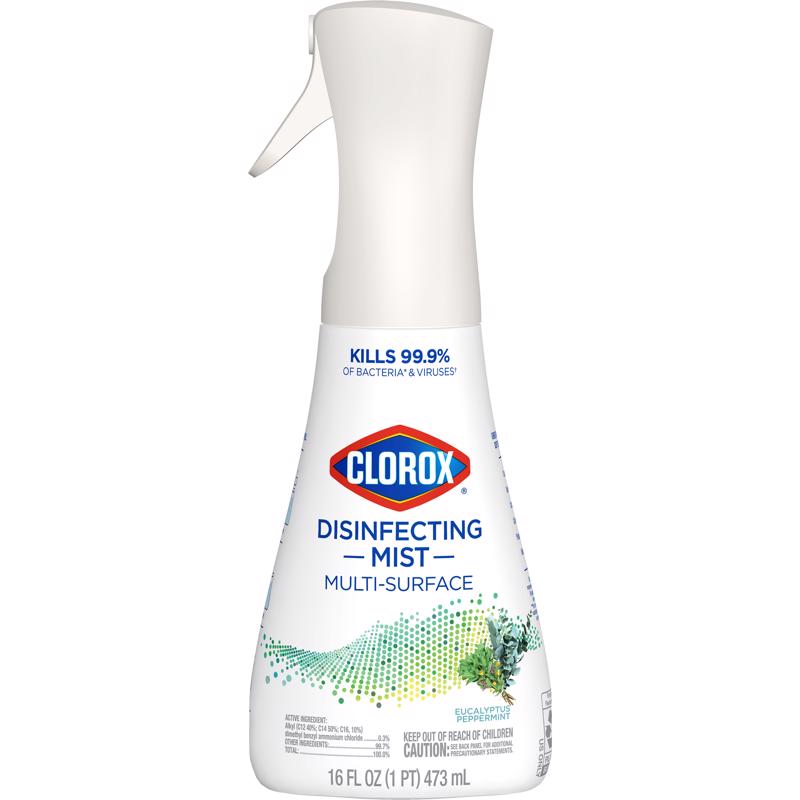 Clorox Eucalyptus Peppermint Scent Disinfectant Cleaner 16 oz
