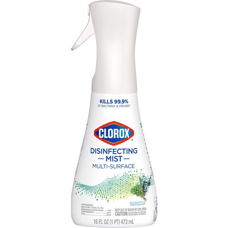 Clorox Eucalyptus Peppermint Scent Disinfectant Cleaner 16 oz