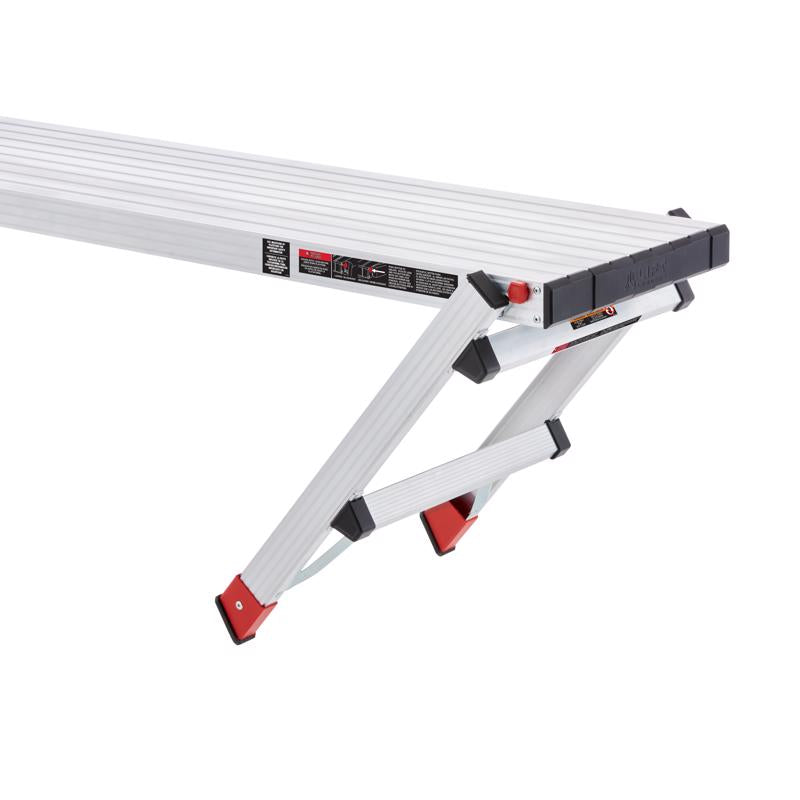 Lift Ladders Aluminum Silver Work Platform